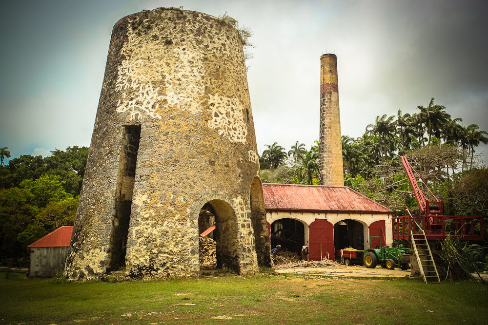 The old mill at St Nicholas Abbey